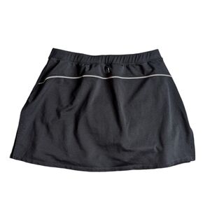 She Beast Padded Cycling Skirt Built in Shorts Reflective Design Black Size L